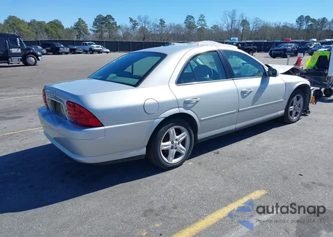 2000 Lincoln Ls V8 Auto из США, поврежденный, VIN 1LNHM87A2YY927501